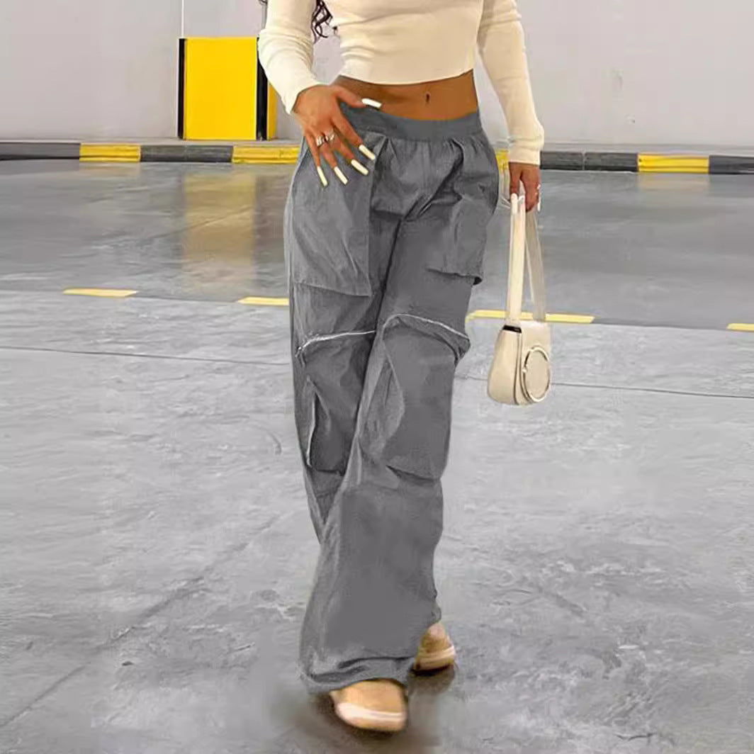 Collection of Low Waist Trousers in a gallery layout